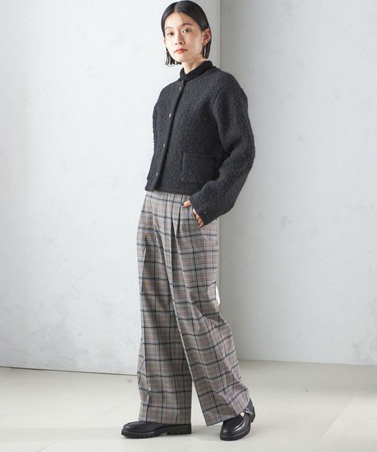 SHIPS for women「〈手洗い可能〉メタル釦 パイル ジャケット」|その他|