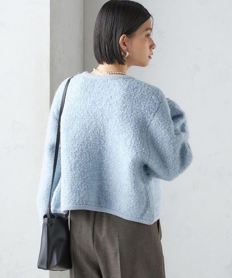 SHIPS for women「〈手洗い可能〉メタル釦 パイル ジャケット」|その他|