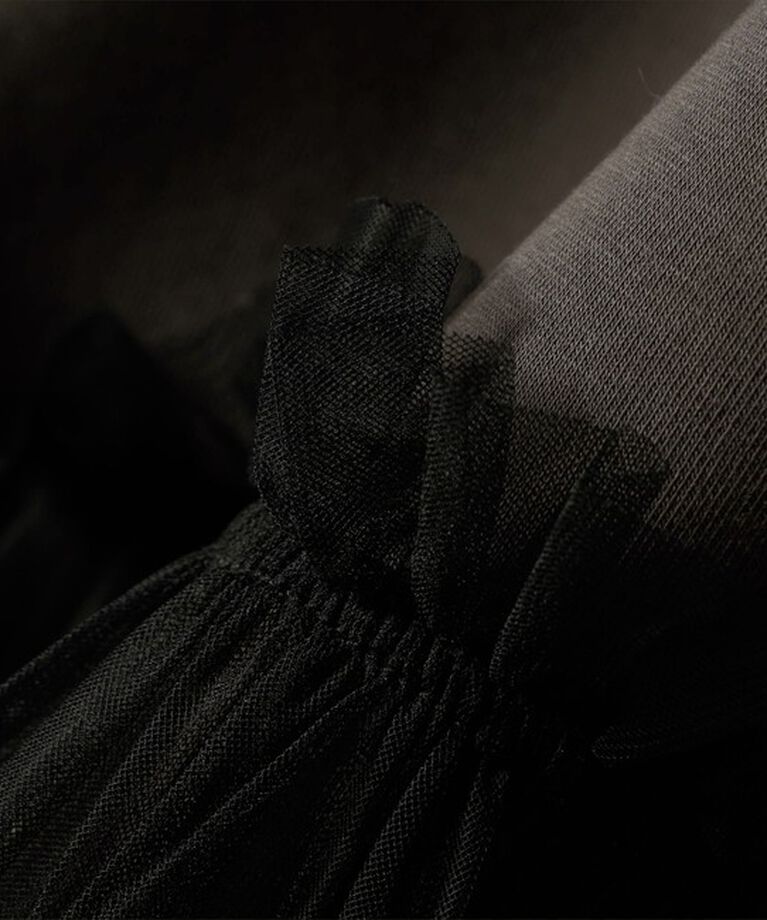 SHIPS for women「【WEB限定】 〈手洗い可能〉ダンボール × チュール ジップ 羽織」|その他|