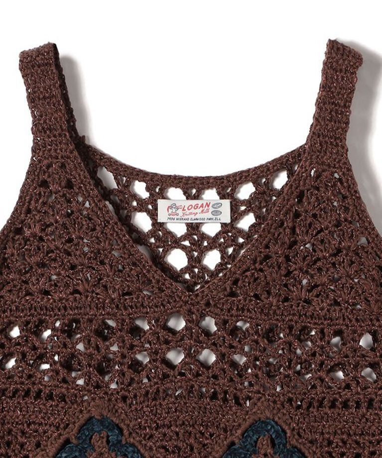SHIPS for women「LOGAN KNITTING MILLS:〈手洗い可能〉モール ビスチェ」|ニット・セーター|