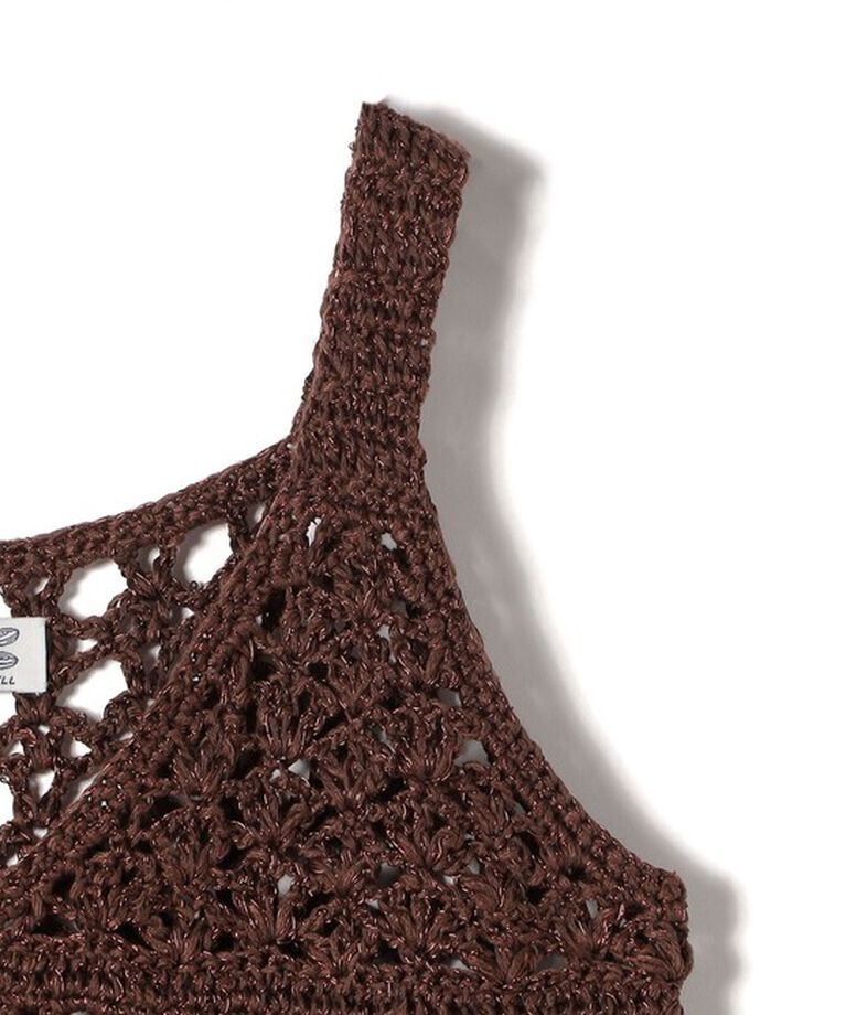 SHIPS for women「LOGAN KNITTING MILLS:〈手洗い可能〉モール ビスチェ」|ニット・セーター|