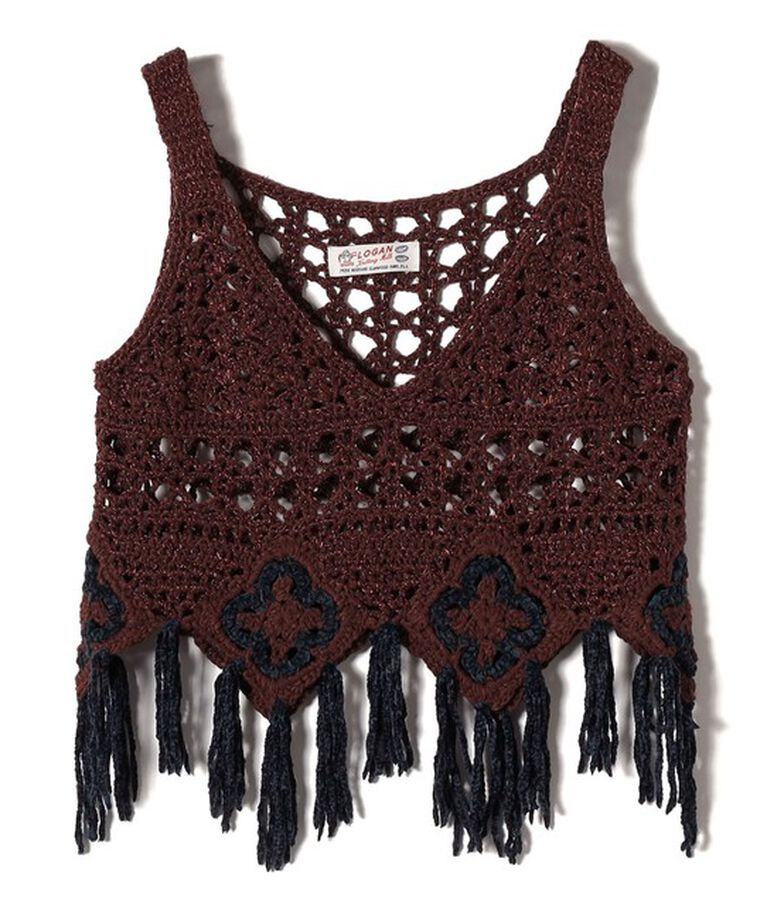 SHIPS for women「LOGAN KNITTING MILLS:〈手洗い可能〉モール ビスチェ」|ニット・セーター|