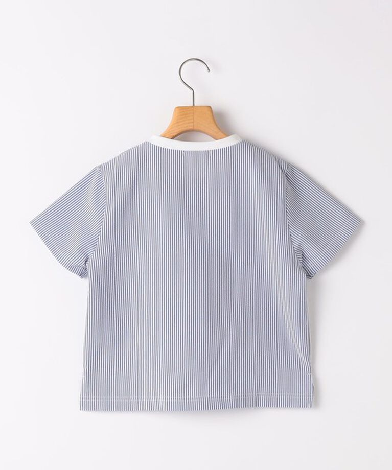 SHIPS KIDS「SHIPS KIDS:100～130cm /〈UVカット/吸水速乾〉ドライタッチ プルオーバー」|Tシャツ・カットソー|