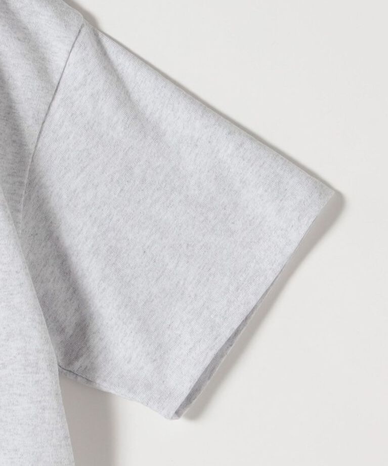 SHIPS any「《追加予約》【SHIPS any別注】KNiTS:〈洗濯機可能〉ラウンドヘム プリント ショート TEE」|Tシャツ・カットソー|