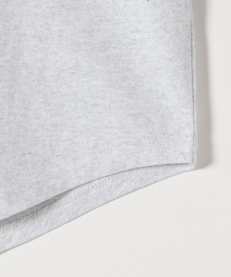 SHIPS any「《追加予約》【SHIPS any別注】KNiTS:〈洗濯機可能〉ラウンドヘム プリント ショート TEE」|Tシャツ・カットソー|