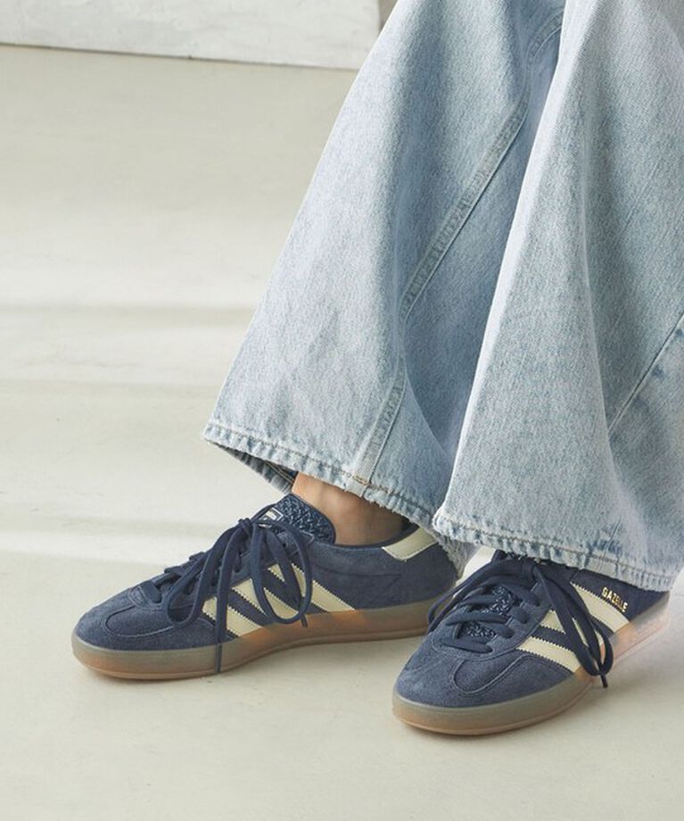 SHIPS for women「【SHIPS別注】adidas:50th ANNIV GAZELLE INDOOR」|スニーカー|ネイビー