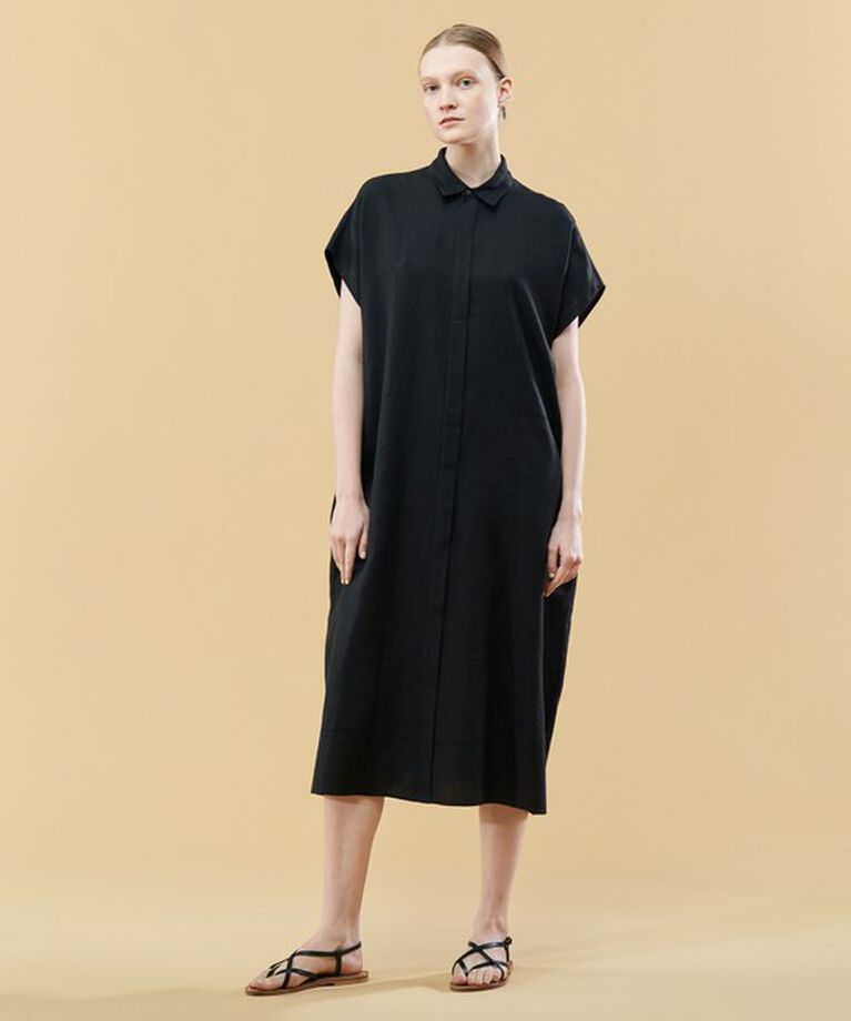 GALERIE VIE「フレンチリネン シャツワンピース」|ワンピース|
