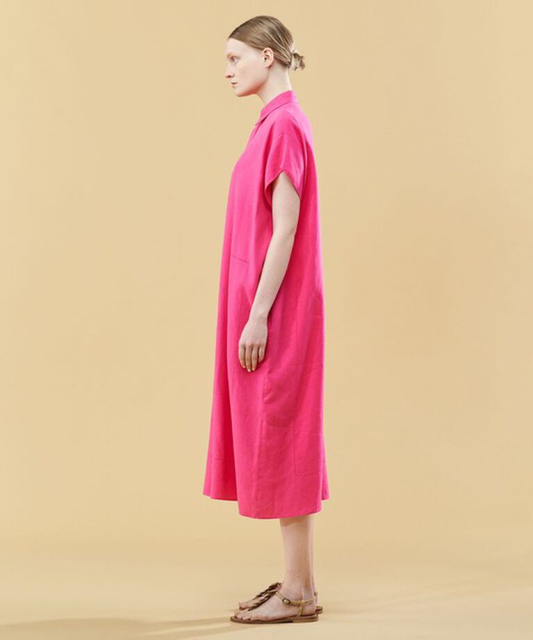 GALERIE VIE「フレンチリネン シャツワンピース」|ワンピース|