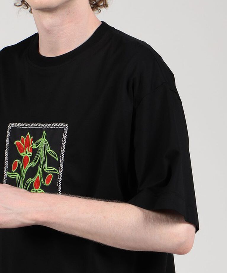 CABaN「CABaN スビンコットン IBIZA エンブロイダリーTシャツ」|Tシャツ・カットソー|