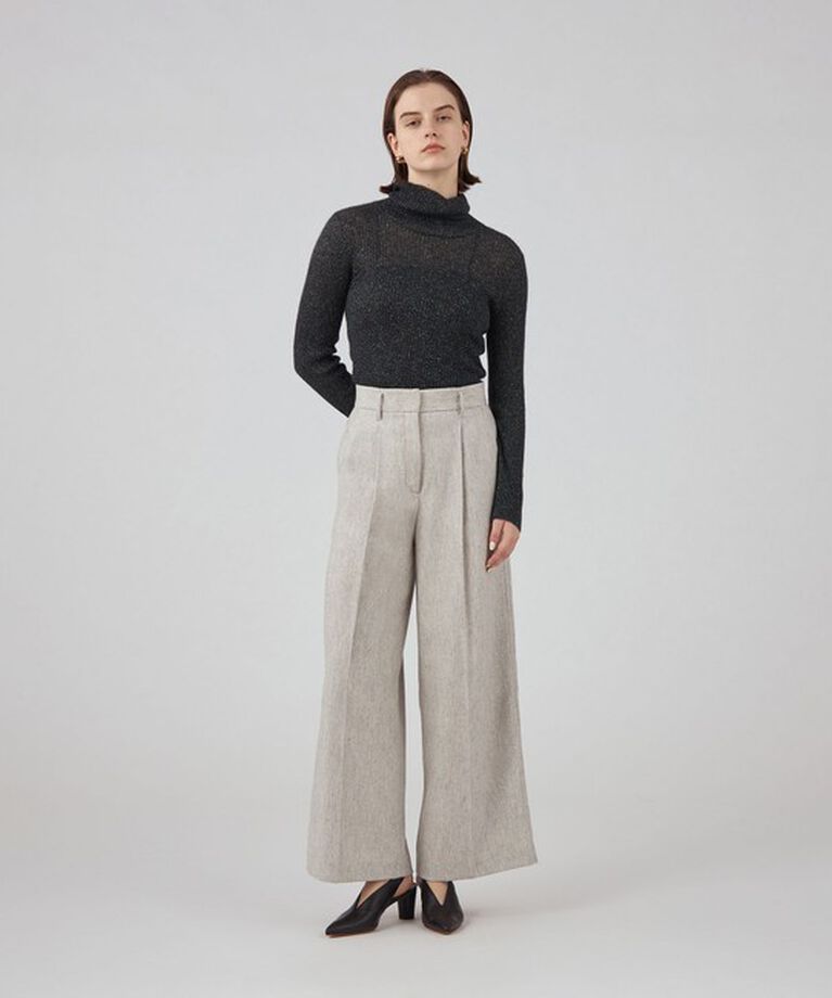 Ballsey「メランジカルゼ タックワイドパンツ」|その他|