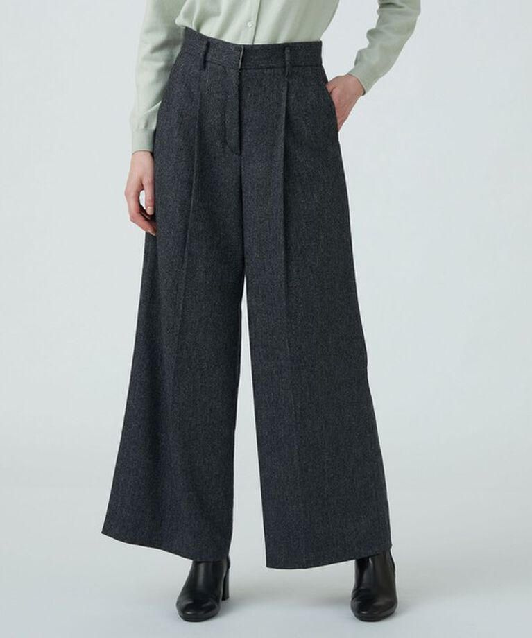 Ballsey「メランジカルゼ タックワイドパンツ」|その他|