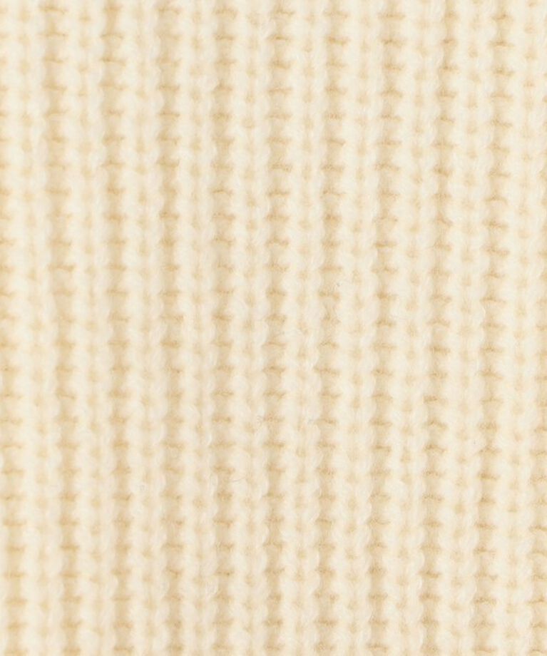 GALERIE VIE「フィッシャーマンズリブ クルーネックプルオーバー」|ニット・セーター|