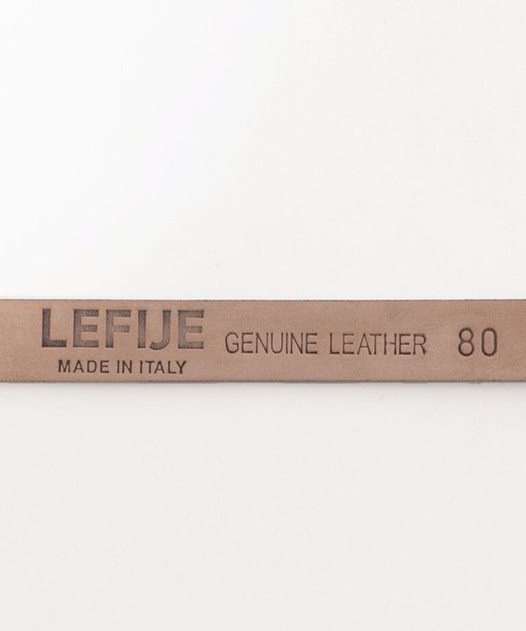TOMORROWLAND GOODS「LEFIJE ROUND LIZARD ベルト」|ベルト|