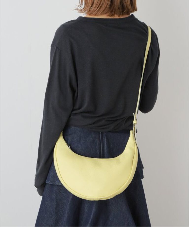  「【blancle/ ブランクレ】S.LETHER 2WAY MOON BAG limited」|ショルダー・メッセンジャー|