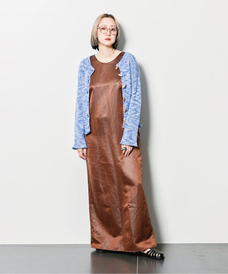  「BASERANGE DRIP CARDIGAN KDRC-TC-SP25：ニット」|ニット・セーター|