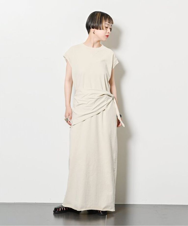  「《予約》CUT DRESS with SCARF：ワンピース」|ワンピース|