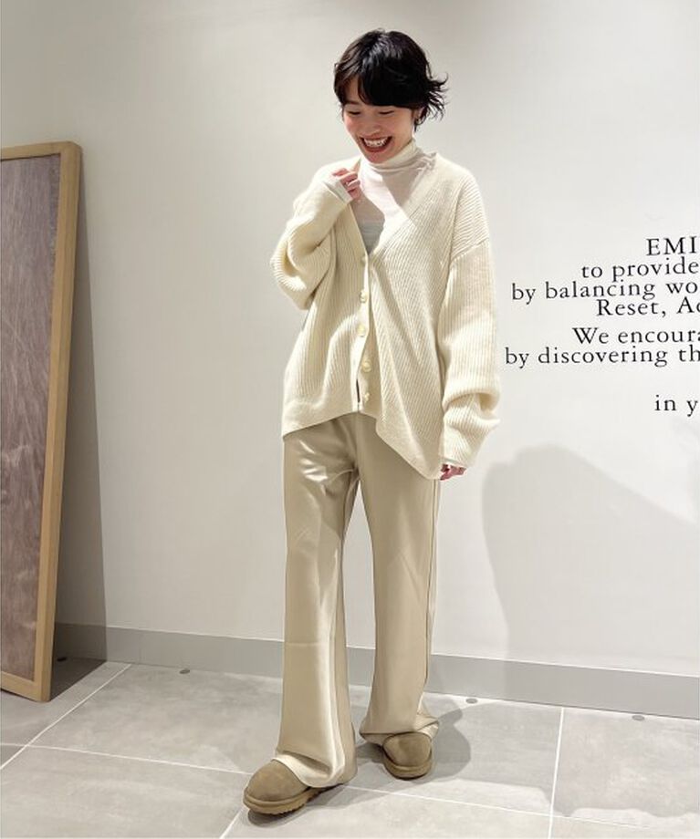 EMILYWEEK「サテンパンツ」|スラックス|
