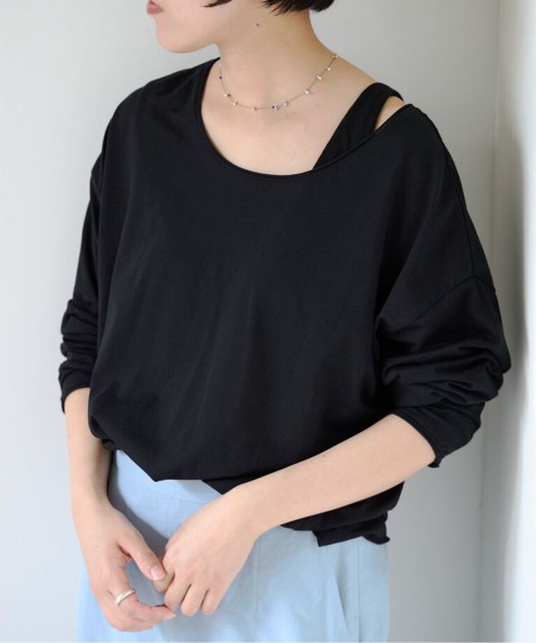 EMILYWEEK「2WAYスナッププルオーバー」|Tシャツ・カットソー|