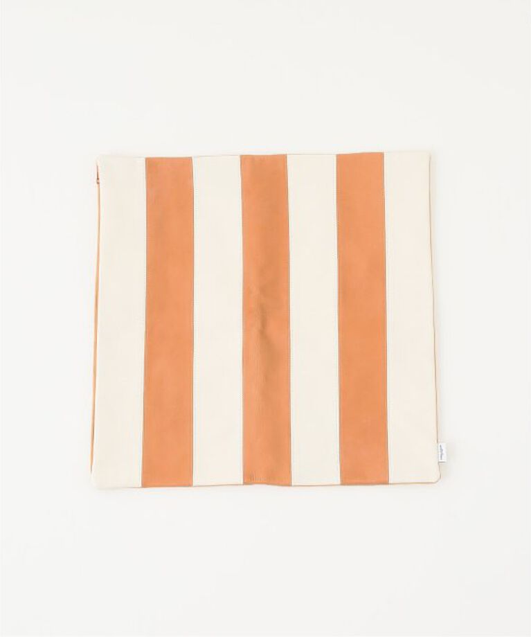 journal standard Furniture「LEATHER PATCH CUSHION COVER レザー パッチワーク クッションカバー 45cm」|クッション・クッションカバー|