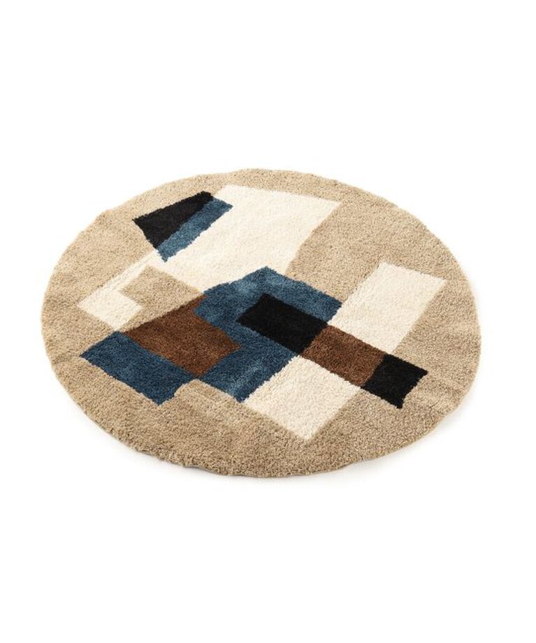 journal standard Furniture「《予約》GEOMETRIC RUG ROUND 140　ジオメトリックラグ」|その他|