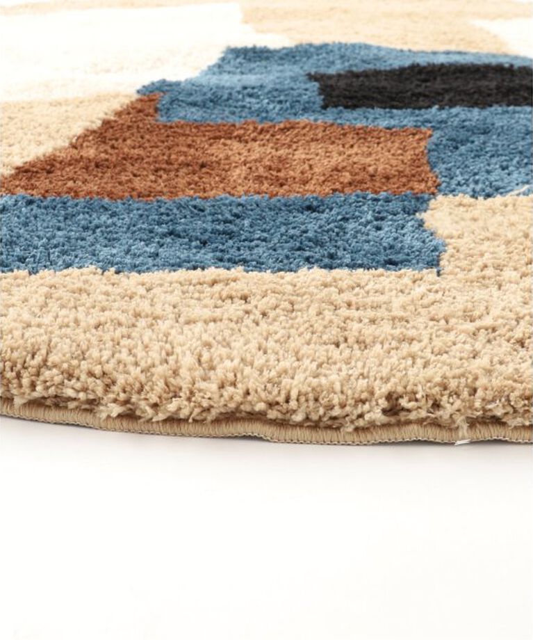 journal standard Furniture「《予約》GEOMETRIC RUG ROUND 140　ジオメトリックラグ」|その他|