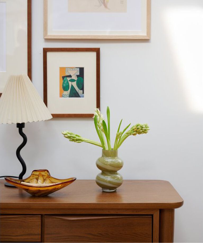 journal standard Furniture「GLASS VASE ERBA　フラワーベース 花器 花瓶」|その他|グリーン
