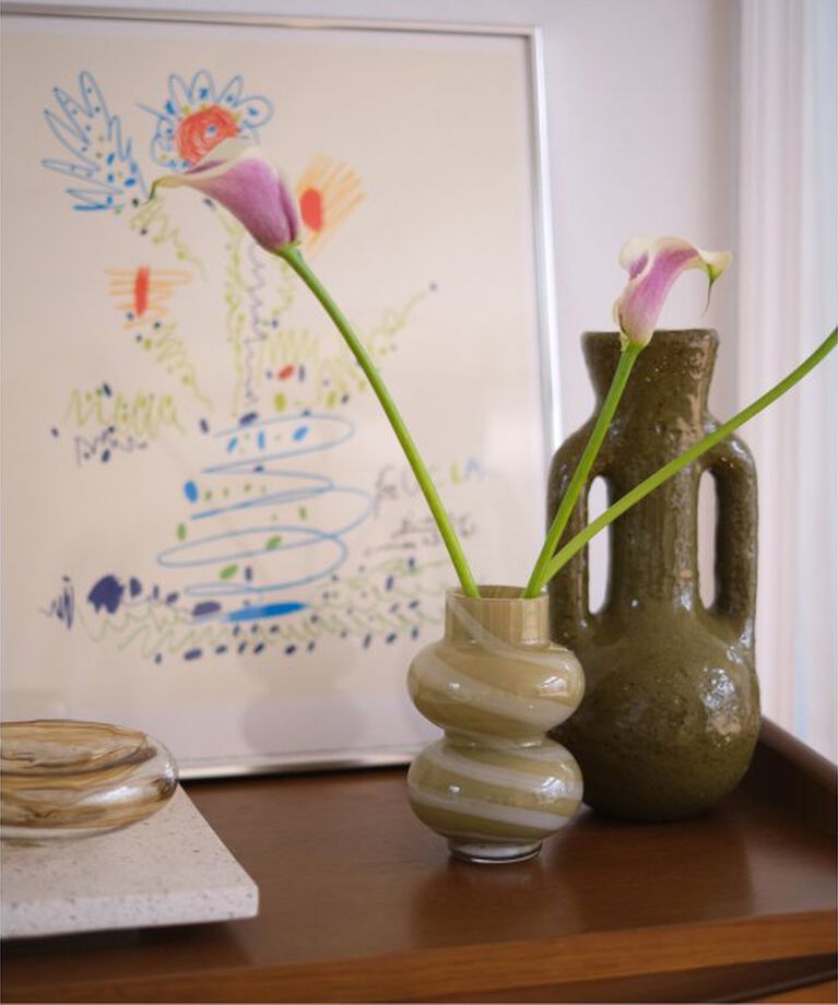 journal standard Furniture「GLASS VASE ERBA　フラワーベース 花器 花瓶」|その他|