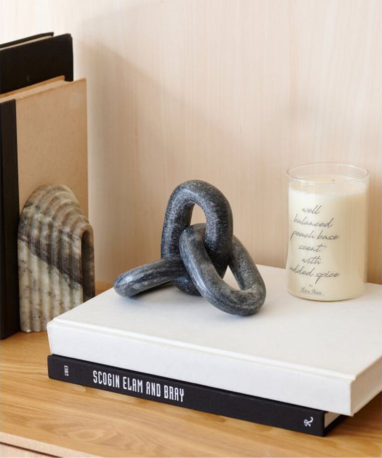journal standard Furniture「MARBLE CHAIN　マーブル オブジェ」|その他|ブラック