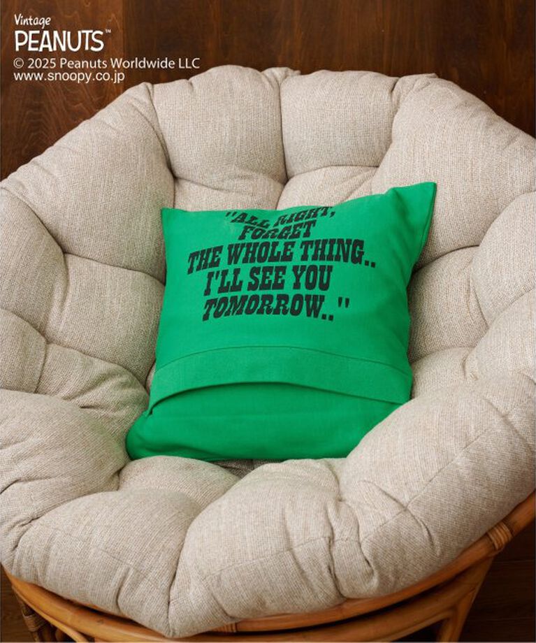 journal standard Furniture「【PEANUTS×SPORTS WEAR by JSF】別注 SWEAT CUSHION　クッションカバー」|クッション・クッションカバー|