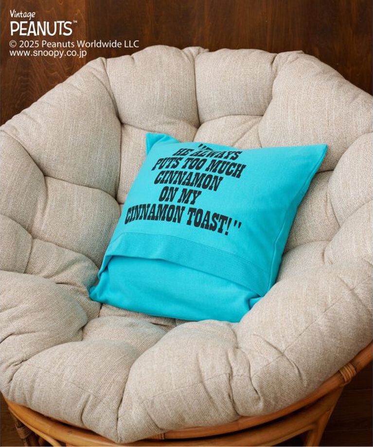 journal standard Furniture「【PEANUTS×SPORTS WEAR by JSF】別注 SWEAT CUSHION　クッションカバー」|クッション・クッションカバー|