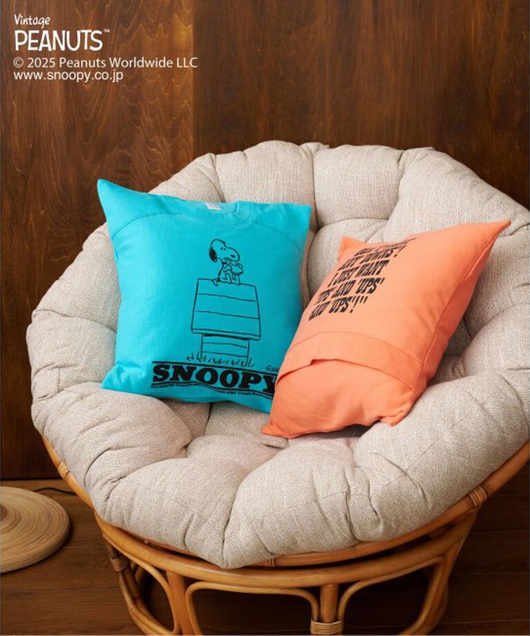 journal standard Furniture「【PEANUTS×SPORTS WEAR by JSF】別注 SWEAT CUSHION　クッションカバー」|クッション・クッションカバー|