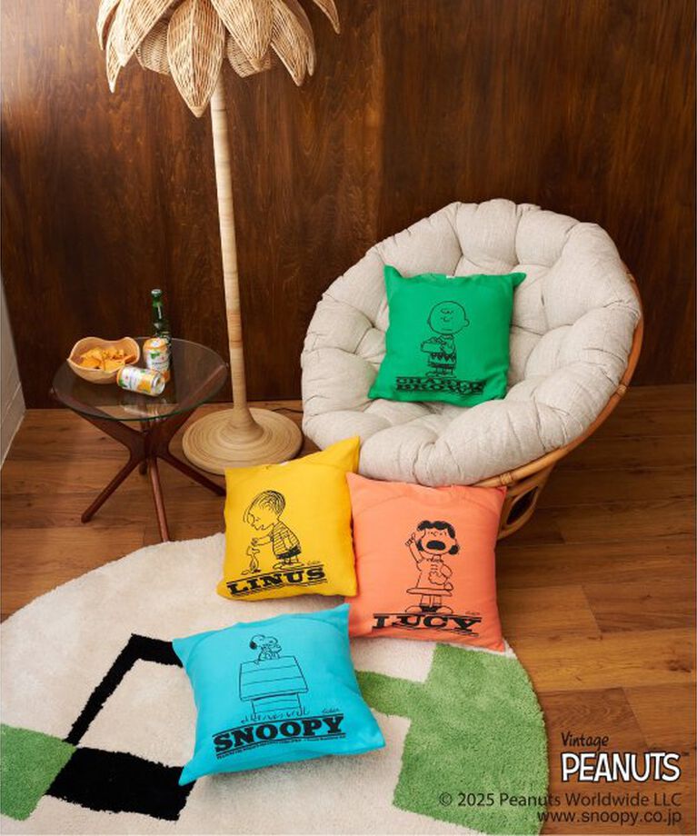 journal standard Furniture「【PEANUTS×SPORTS WEAR by JSF】別注 SWEAT CUSHION　クッションカバー」|クッション・クッションカバー|