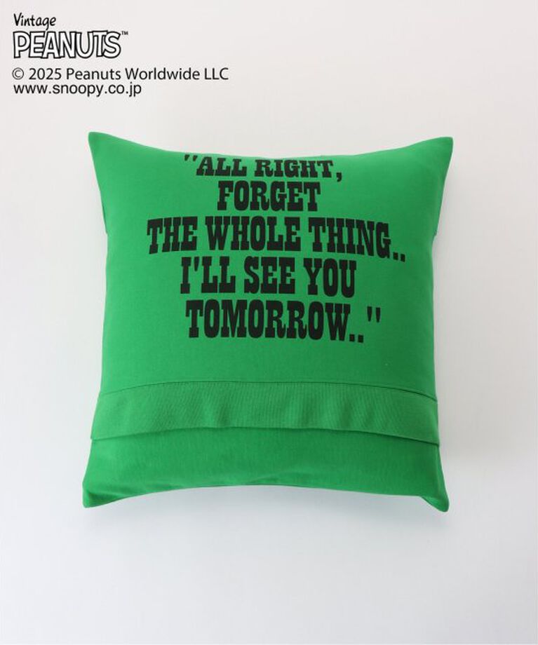 journal standard Furniture「【PEANUTS×SPORTS WEAR by JSF】別注 SWEAT CUSHION　クッションカバー」|クッション・クッションカバー|