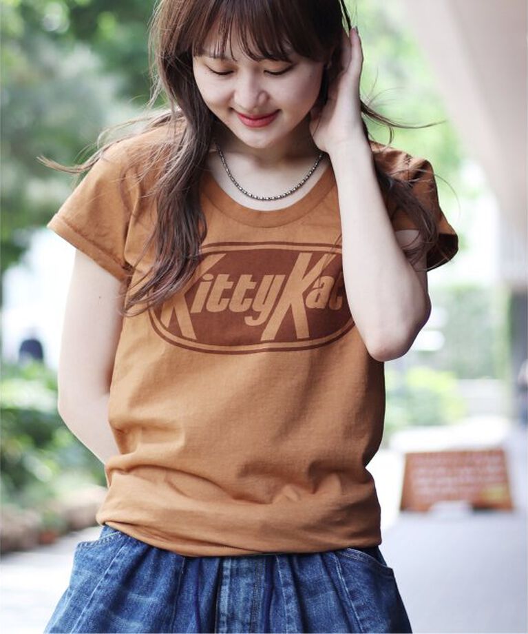 JOINT WORKS「【MIXTA/ミクスタ】 PRINT TEE KITTY KAT/Tシャツ」|Tシャツ・カットソー|キャメル