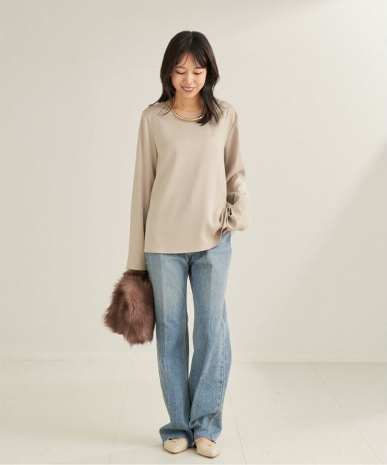 Plage「R’IAM スラックスDENIM」|デニム|