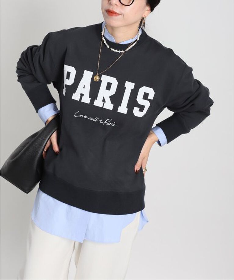 VERMEIL par iena「《追加》PARIS ロゴスエット」|スウェット・ジャージ|