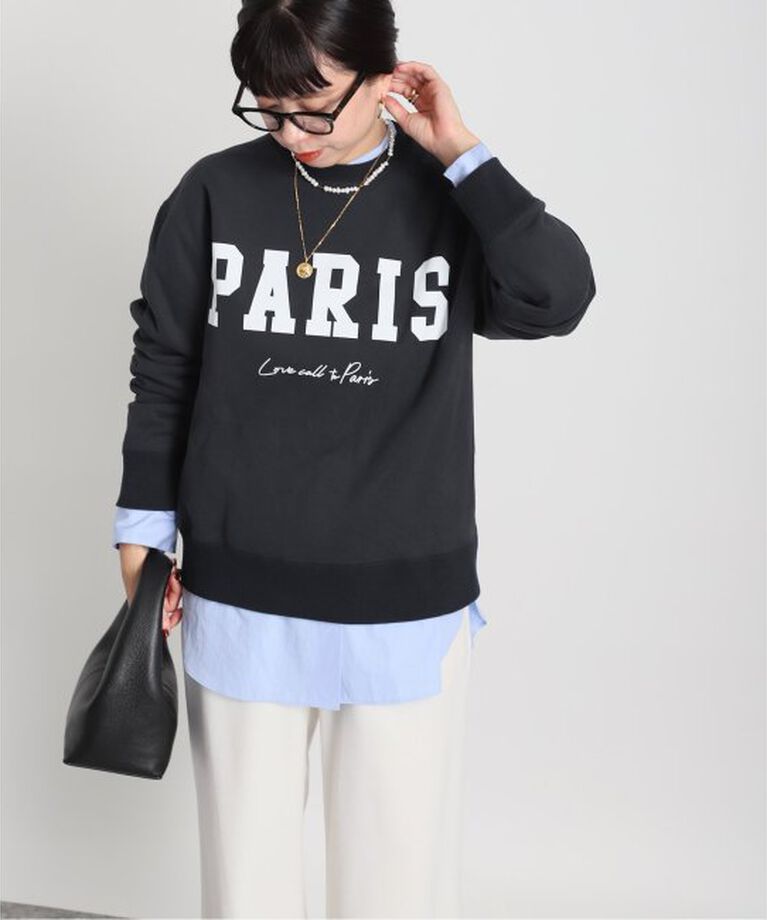 VERMEIL par iena「《追加》PARIS ロゴスエット」|スウェット・ジャージ|