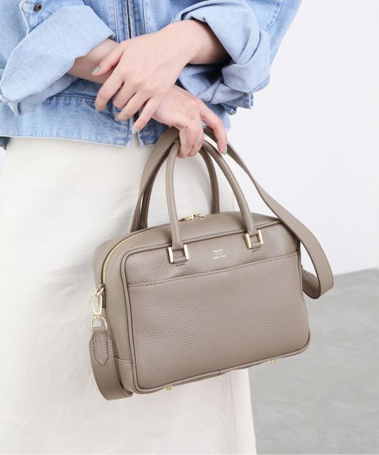 IENA「《追加》【Manuel MILANO/マニュエルミラノ】レザーバッグ」|ハンドバッグ|