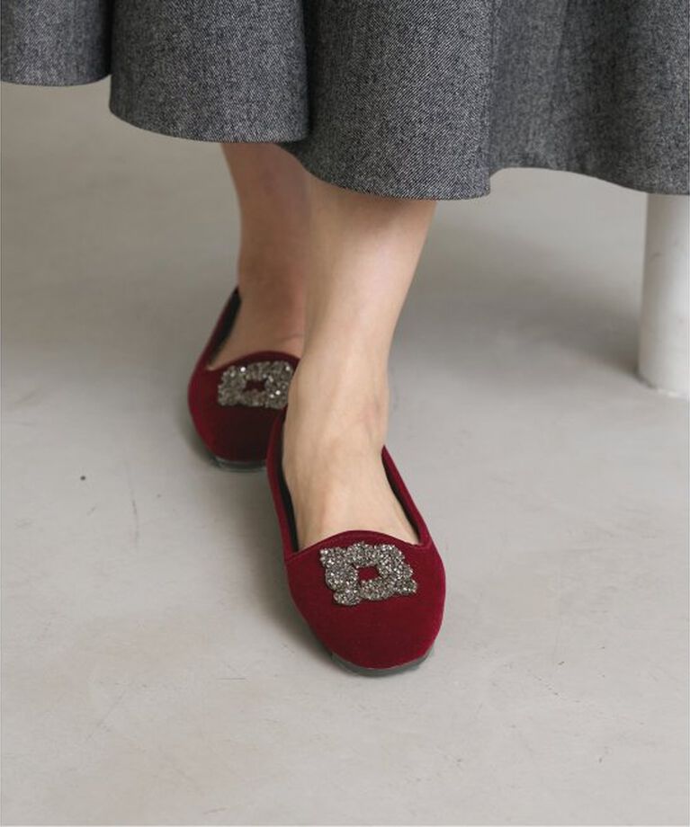 IENA「MALUS/マリュス VELVET SHOES」|その他|