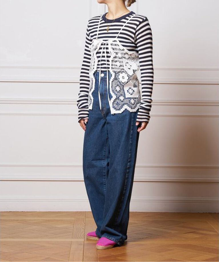 IENA LA BOUCLE「NEEDBY heritage/ニードバイヘリテージ KOH KOJIMA DK BLUE N1C601237KDB」|デニム|