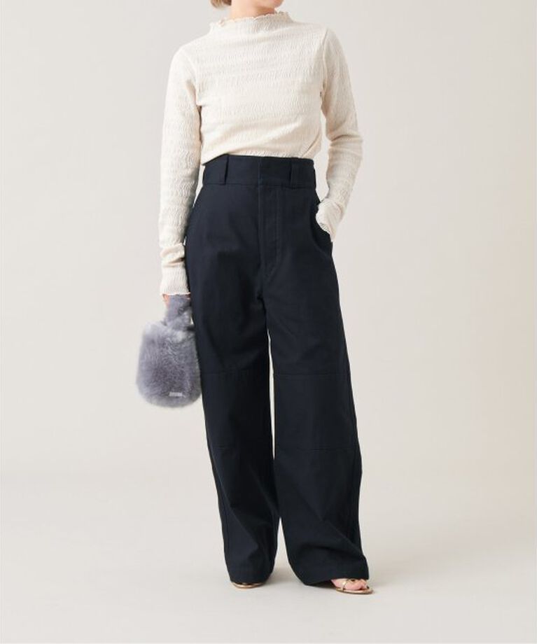 IENA LA BOUCLE「IENA LA BOUCLE ウェーブラッセルハイネックプルオーバー」|Tシャツ・カットソー|