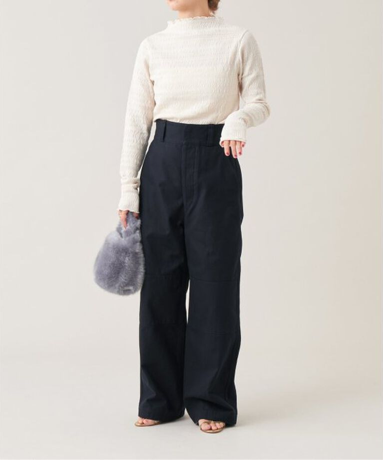 IENA LA BOUCLE「IENA LA BOUCLE ウェーブラッセルハイネックプルオーバー」|Tシャツ・カットソー|