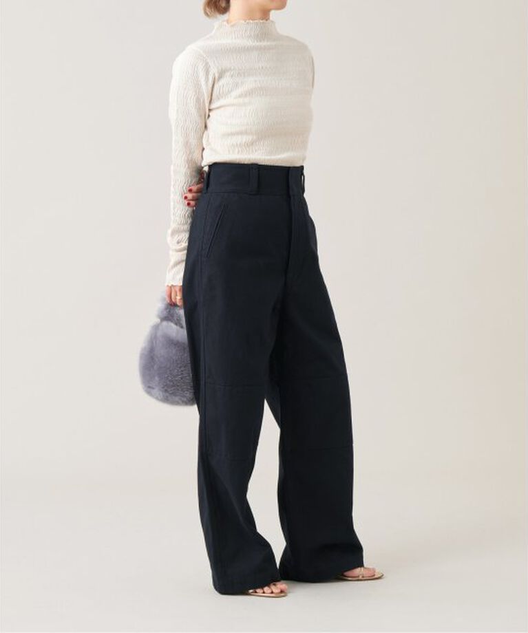 IENA LA BOUCLE「IENA LA BOUCLE ウェーブラッセルハイネックプルオーバー」|Tシャツ・カットソー|