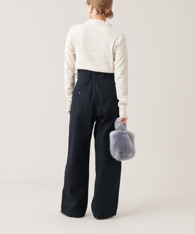 IENA LA BOUCLE「IENA LA BOUCLE ウェーブラッセルハイネックプルオーバー」|Tシャツ・カットソー|