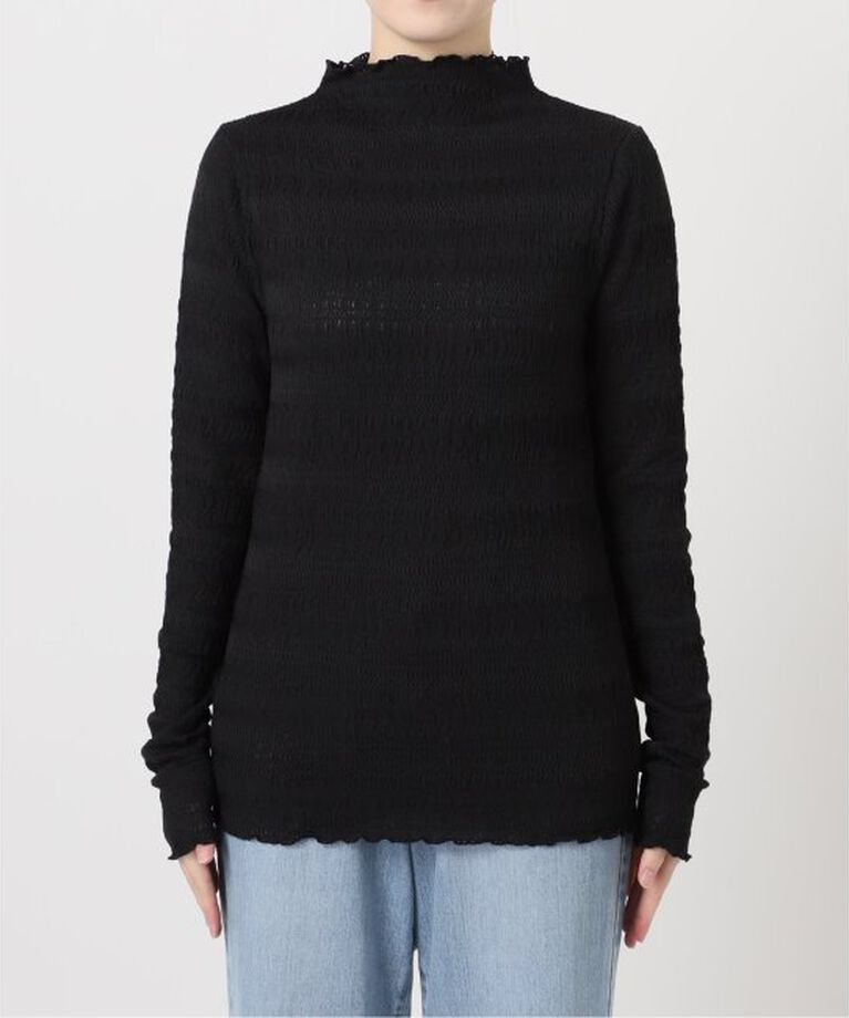 IENA LA BOUCLE「IENA LA BOUCLE ウェーブラッセルハイネックプルオーバー」|Tシャツ・カットソー|