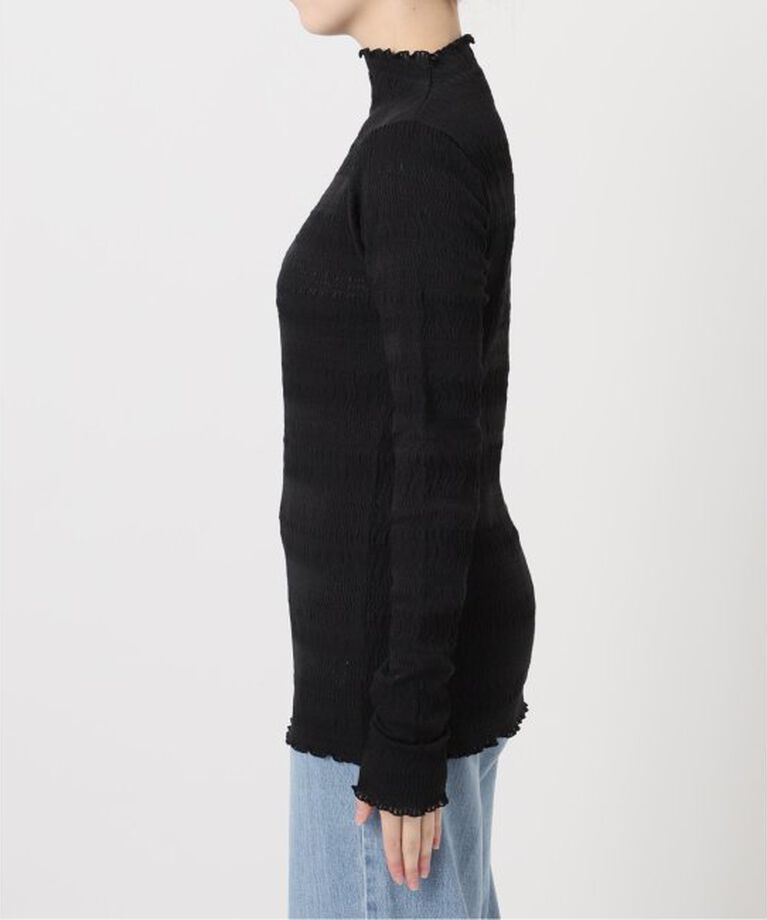 IENA LA BOUCLE「IENA LA BOUCLE ウェーブラッセルハイネックプルオーバー」|Tシャツ・カットソー|