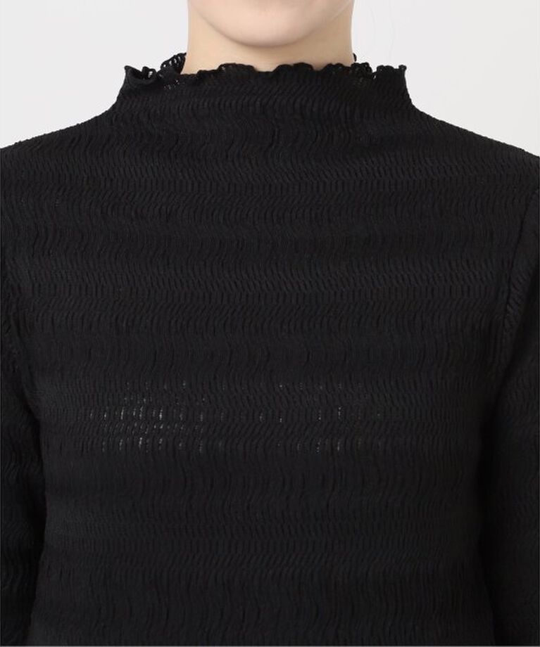 IENA LA BOUCLE「IENA LA BOUCLE ウェーブラッセルハイネックプルオーバー」|Tシャツ・カットソー|