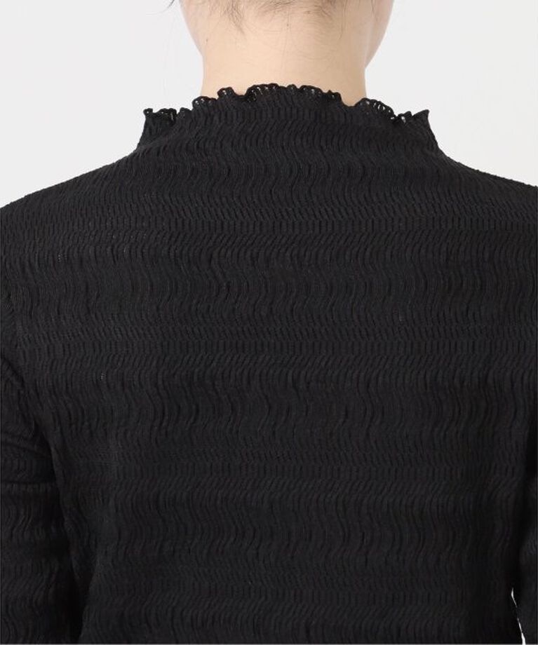 IENA LA BOUCLE「IENA LA BOUCLE ウェーブラッセルハイネックプルオーバー」|Tシャツ・カットソー|
