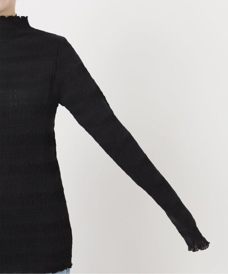 IENA LA BOUCLE「IENA LA BOUCLE ウェーブラッセルハイネックプルオーバー」|Tシャツ・カットソー|
