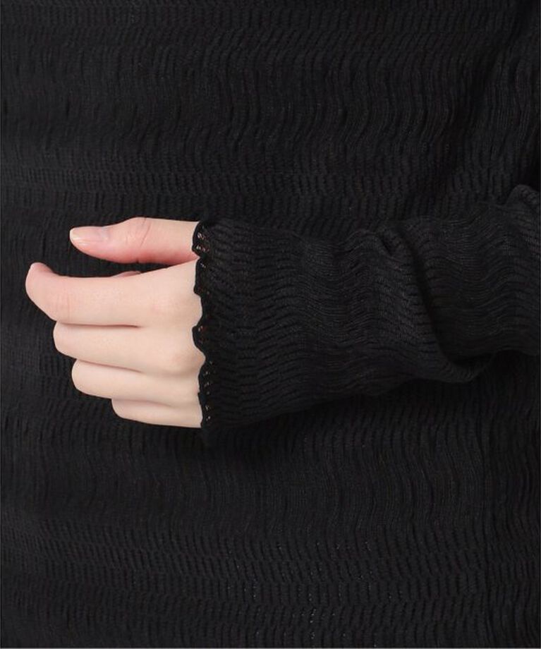 IENA LA BOUCLE「IENA LA BOUCLE ウェーブラッセルハイネックプルオーバー」|Tシャツ・カットソー|